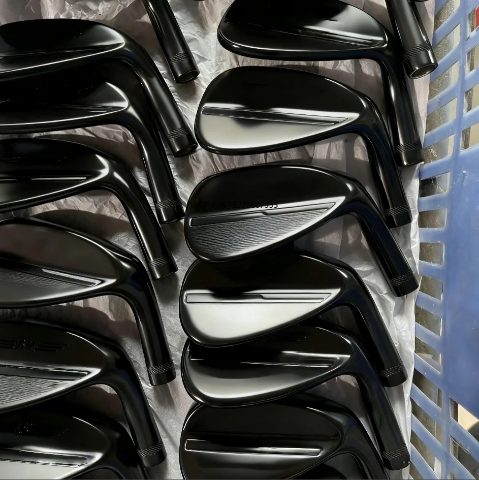 

Right Hand Wedge Golf Club Set 50/52/54/56/58/60 Head Black Cast Steel Wedge