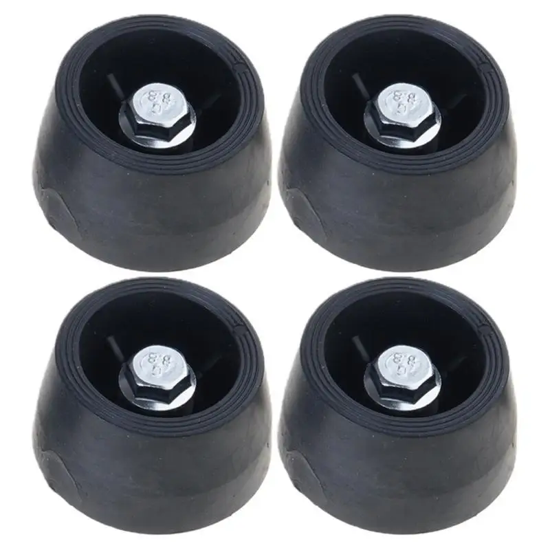 652F Industrial Air Compressor Pumps Anti Vibration Rubber Base Pad Complete Mounting Hardware