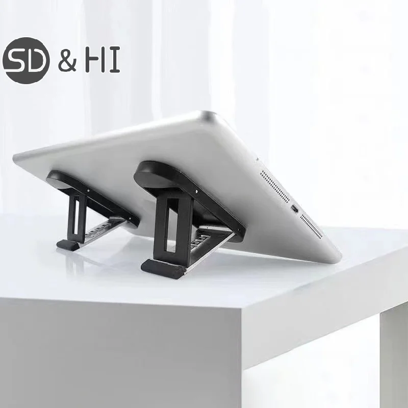 2 PCS Universal Laptop Heightening Stand For Macbook For Thinkpad For HP Notebook Computer Metal Cooling Bracket Brace