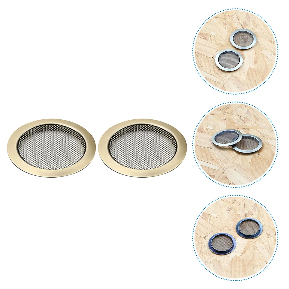 

2 Pcs Duobaoqin Bronze Lid F03A Acoustic Guitar Sound Hole Covers Resonator Metal Appearance Easy Install Remove Must