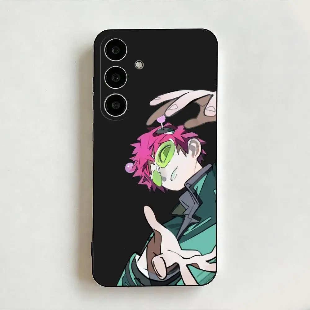 The Disastrous Life of Saiki K Aniem  Phone Case For Samsung Galaxy A73,A72,A71,A70,A53,A52,Cover Black Shell ll
