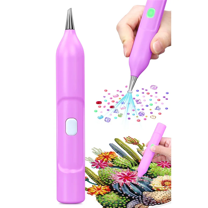 

A38Q-Электрическая ручка для рисования бриллиантами, вакуумная алмазная художественная ручка, не требуется воск, алмазная художественная ручка, инструмент, алмазная художественная ручка