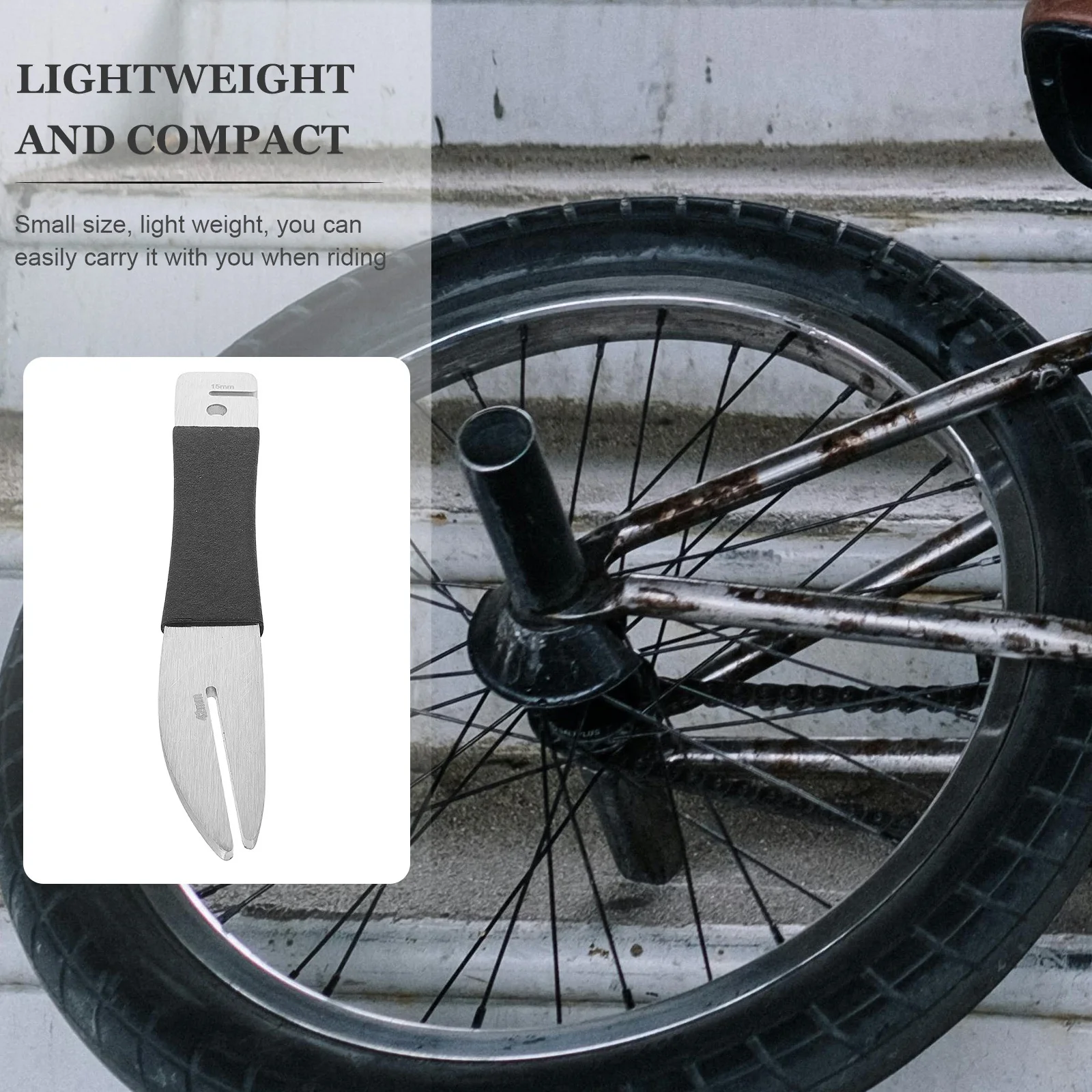 

Bike Disc Brake Alignment Wrench Thick Stainless Steel Bike Repair Tool for Caliper Adjustment Mountain Road Cycling Brake