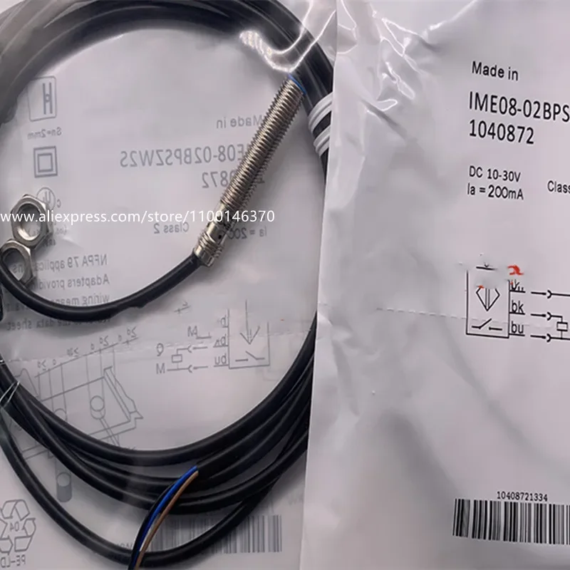 

3Pcs New High Quality Sick Inductive sensor IME08-02BPSZW2S proximity switch