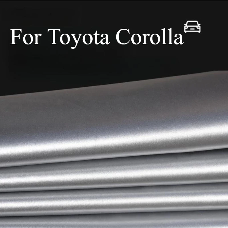 Sun Protection Rainproof Flame Retardant For Toyota Corolla Heavy Duty Car Cover Sunshade Dust Proof Anti Freeze Accessories