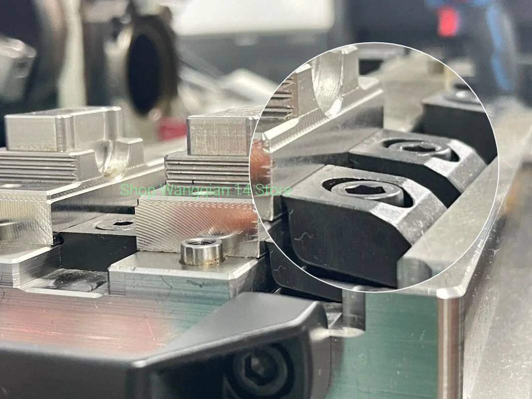 New CNC Machining Center Tooling M6 M8 Integrated Clamp OK Vise Fixture Multi Station Batch Fixed Small Clamping Block