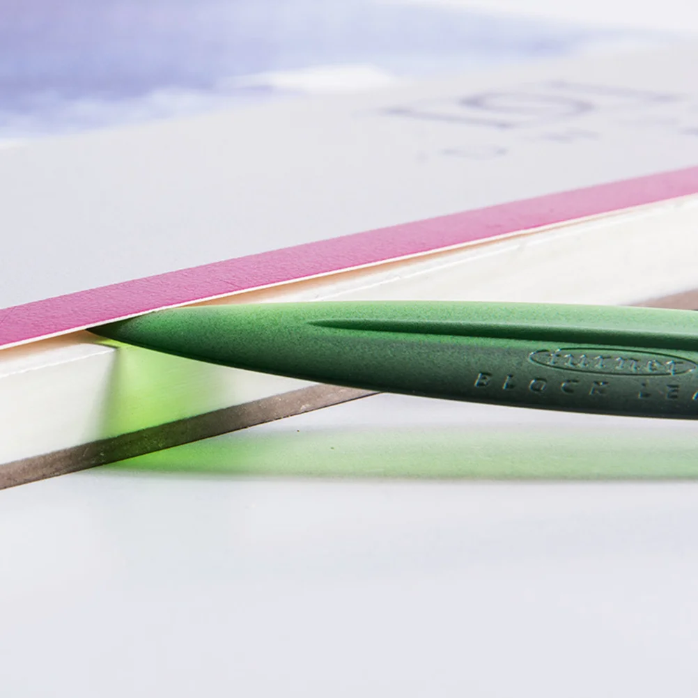 2pcs Plastic Paper Cutter Lightweight Durable Stationery Tool For Envelopes Boxes Letters Portable Knife Craft Sewing Supply