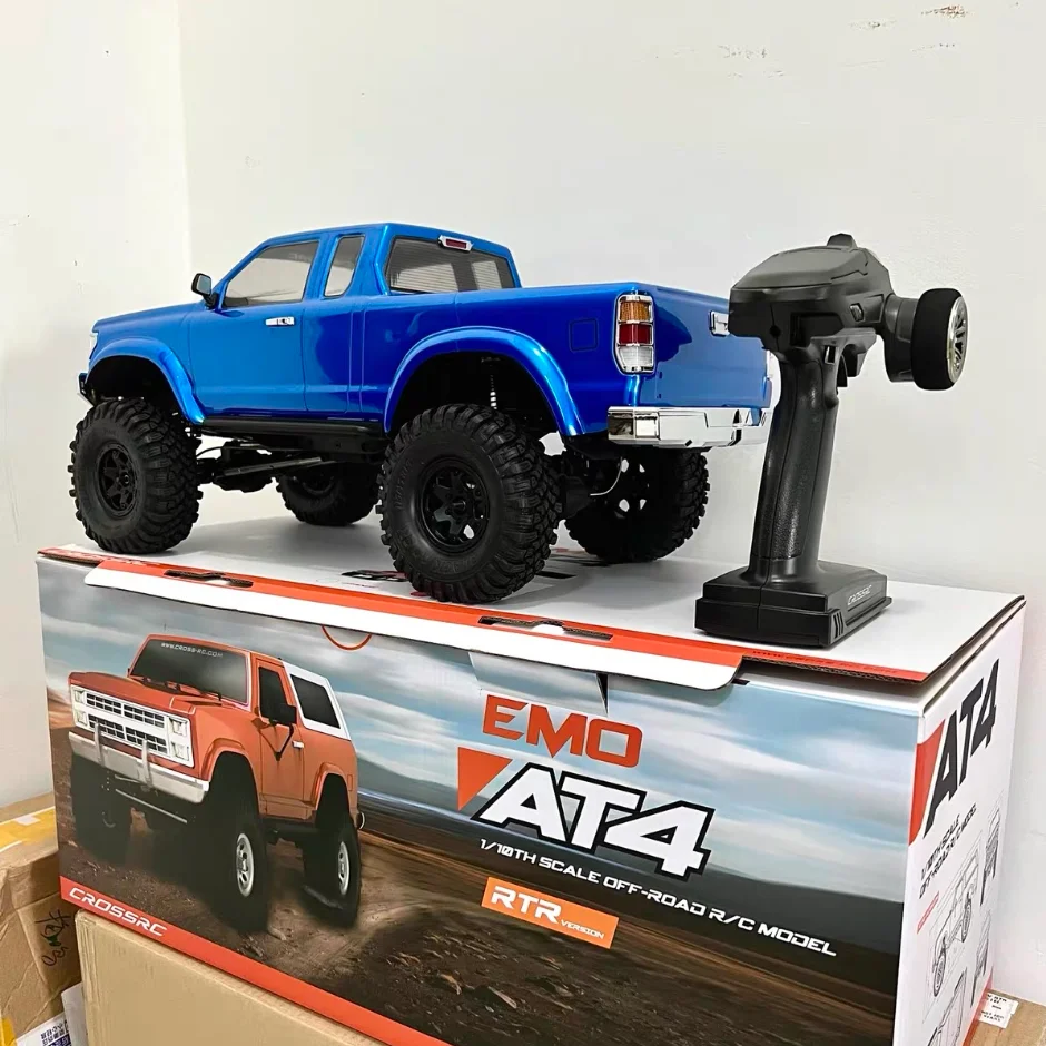 

In Stock CROSS 1/10 EMO AT4 4x4 RC Car Motor Servo Esc 2.4G Remote Control Cars Vehicle Model Toys for Boys
