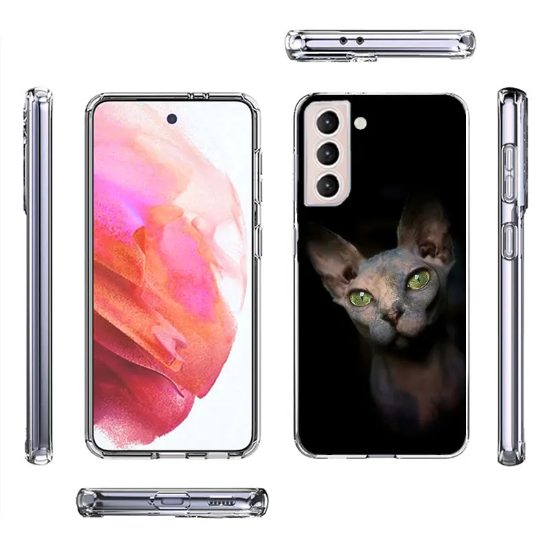 Lavaza Sphynx Sphinx Cat Phone Case For Galaxy A15 A25 A35 A55 Samsung A10 A20E A30 A40 A50 A70 A11 A21S A31 A41 A51 A71 A9 A8 A