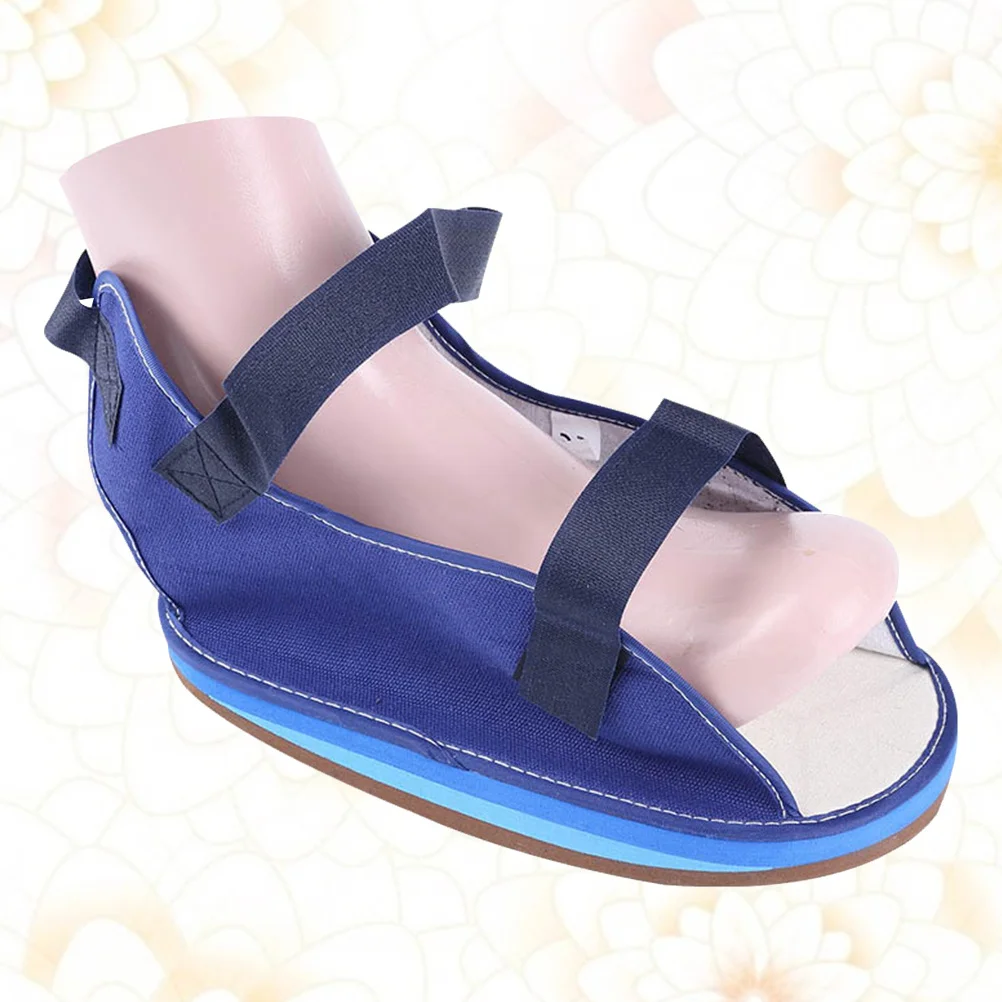 أحذية واقية للقدم مقاس M، أحذية مشي جراحية عالمية باللون الأزرق، سطح أملس، دعم شفاء مفصل الكاحل المستقر للقدم #1