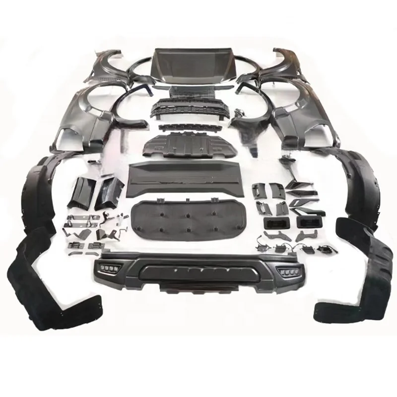High Quality Facelift Upgrade Body Kit For T6 T7 T8 2012-2020 Convert To 2022 Raptor Pickup Modified Parts