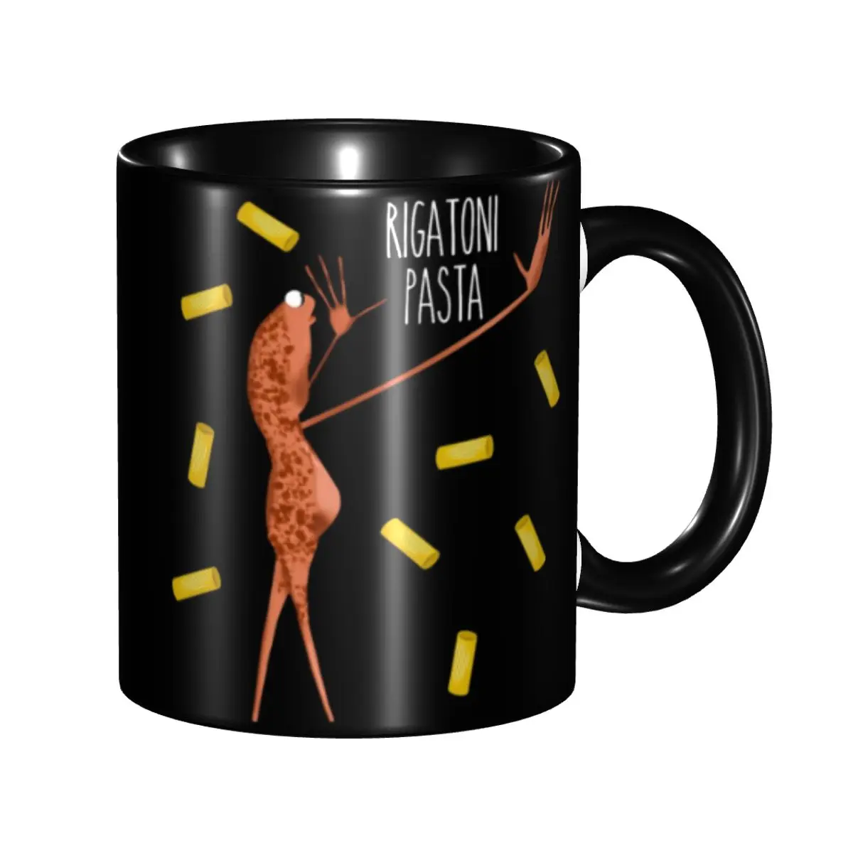 Rigatoni Pasta Marcus The Worm Merch Coffee Mugs Cute Cup Gift For Woman Man