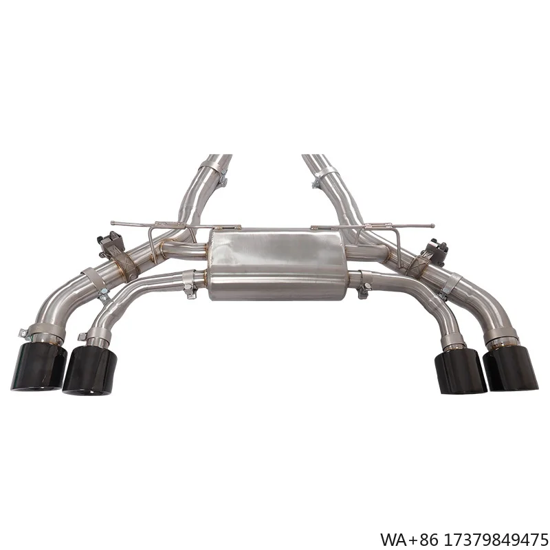 

Stainless Steel Exhaust Rear Section for BMW M3/M4 G8X 3.0T Single-side Dual-tube Exhaust Catback Pipe