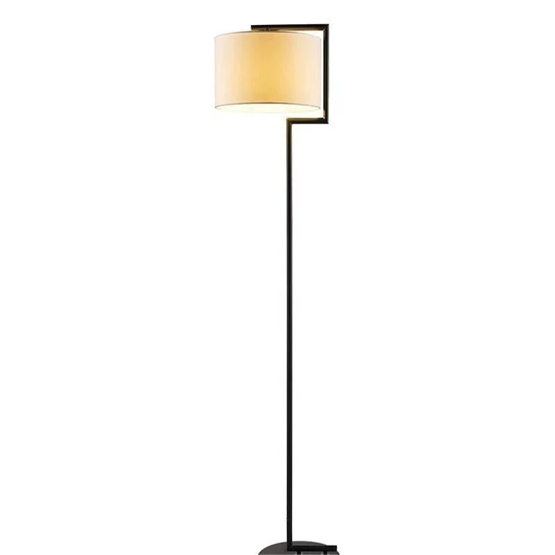 

Modern simple creative warm new Chinese floor lamp hotel model room living room bedroom study decorative floor lamp