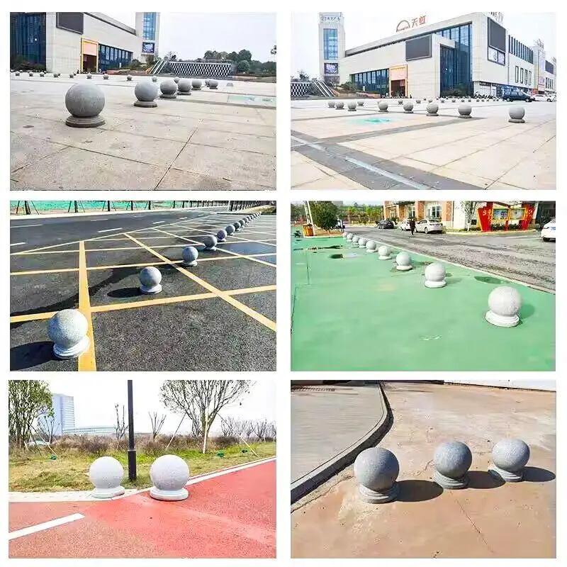 시멘트 공 금형 로마 열 난간 블록 자동차 격리 부두 꽃병 열 장식 장식 바리케이드 돌 공 모델