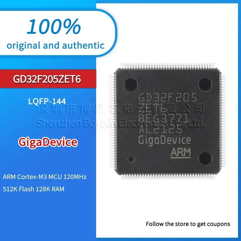 

Original genuine GD32F205ZET6 LQFP144