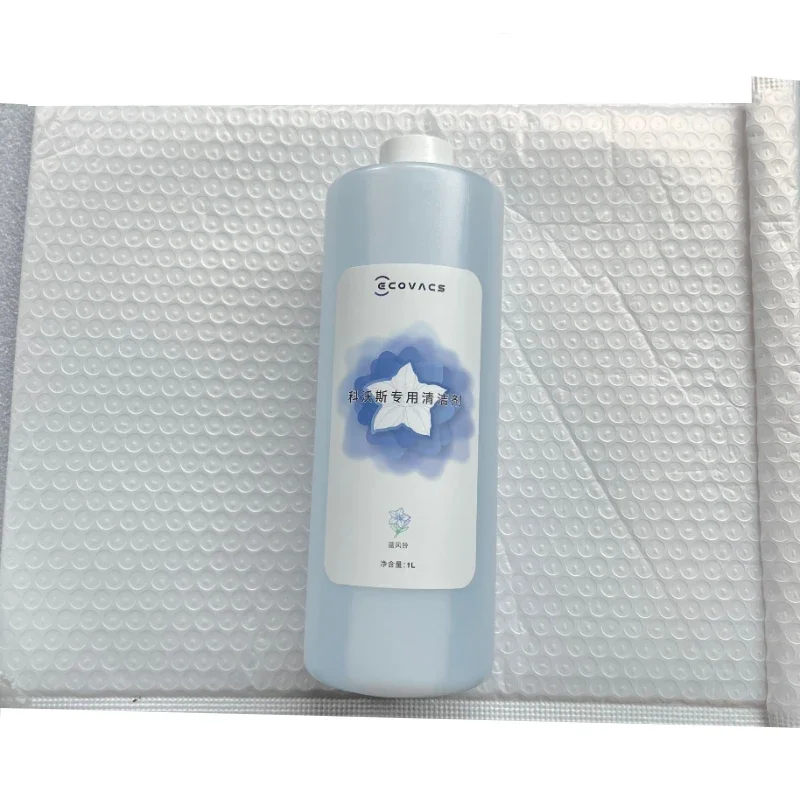Original 1L Cleaning Fluid,Ecovacs Deebot Ozmo Liquid T20 N9 T10 OMNI/T10 TURBO/X1 OMNI/X1 TURBO X1 Vacuum Cleaner Parts