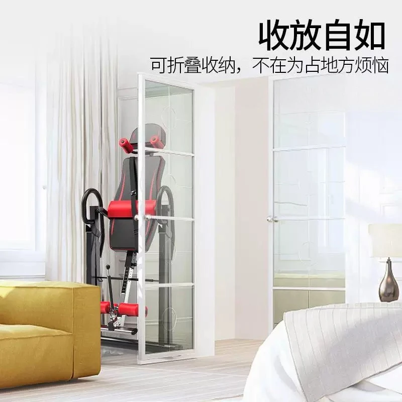Inverted Table,Fitness Foldable Back Gravity Therapy,Inversion Table , Handstand Machine,Inversion Assist Device