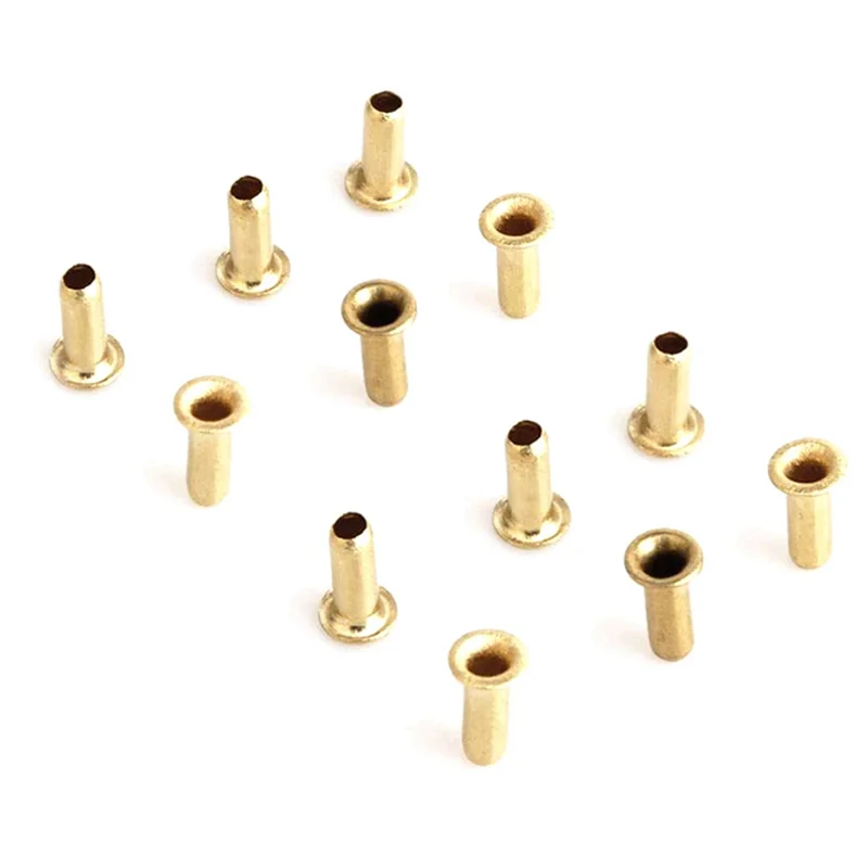 FSTE-200 Pcs Lyre Harp Tuning Pin Nails With 200 Pcs Rivets Set For Lyre Harp Small Harp Musical Stringed Instrument