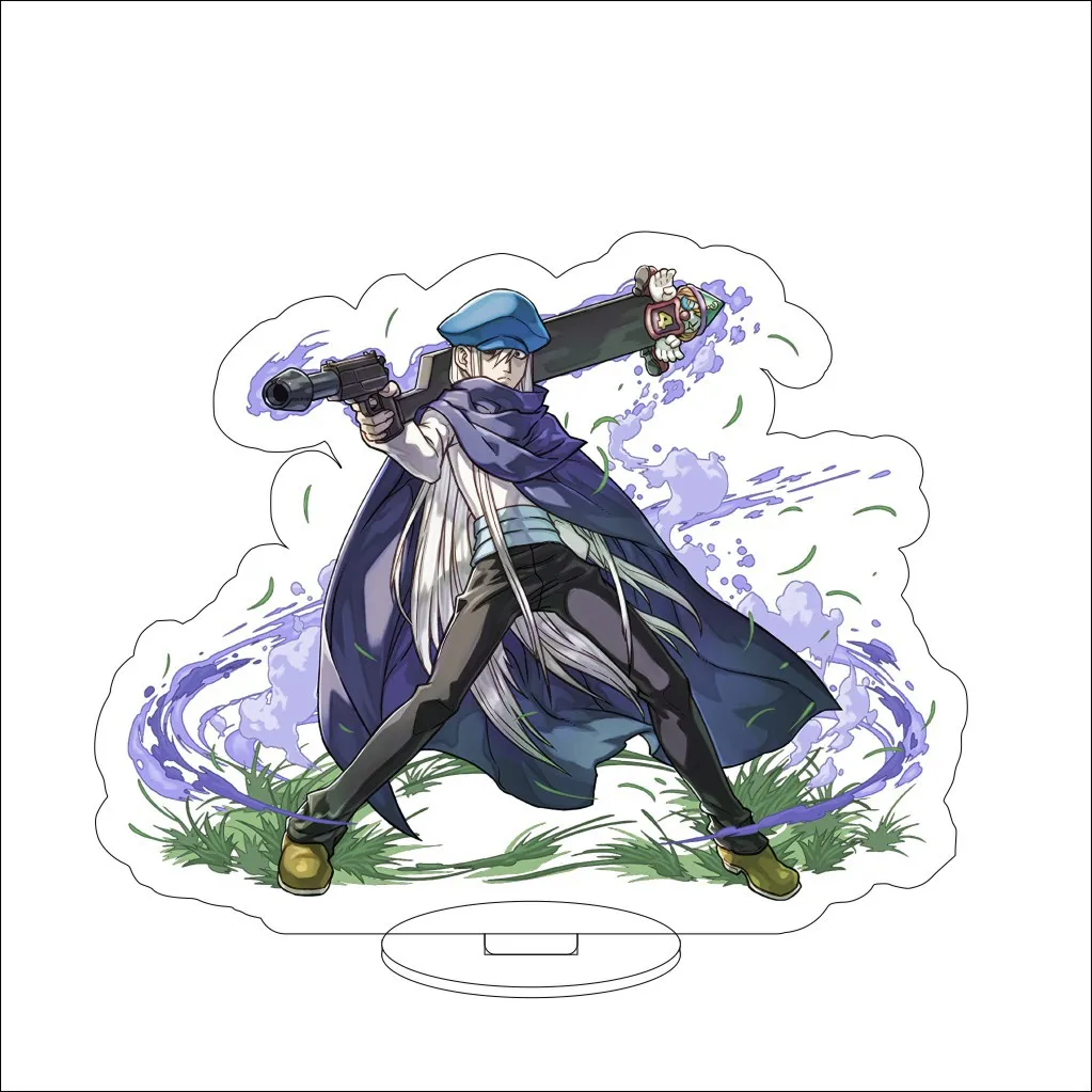 16CM Anime HUNTER x HUNTER Kite Kurapika Gon Freecss Killua Zoldyck Hisoka Cos Acrylic Figure Stand Ornaments Exquisite Gifts - view 2