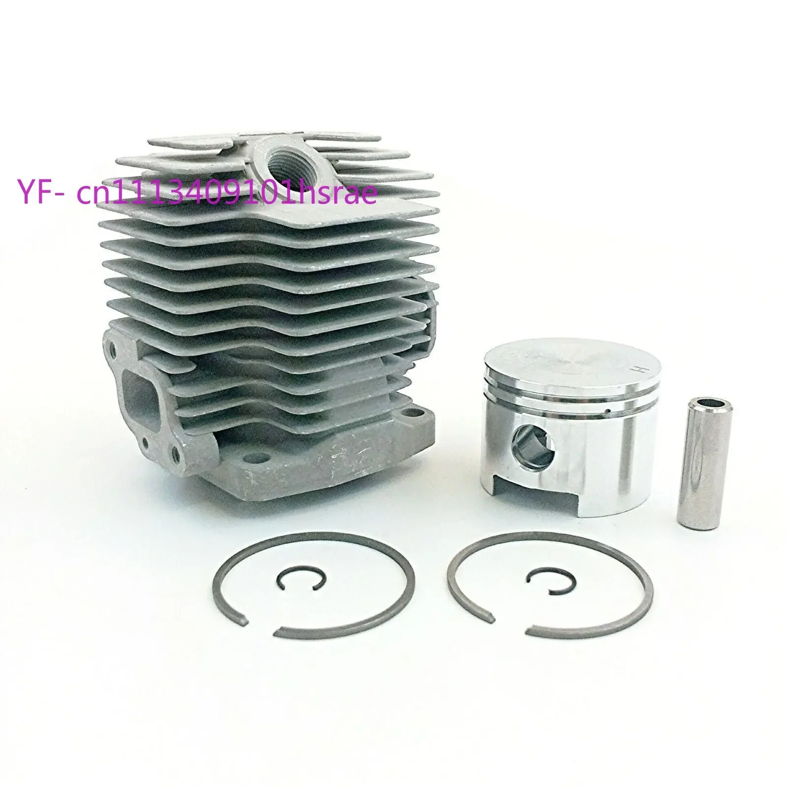 44mm Bore Chrome Plated Cylinder Assembly For Kawasaki TH48 Backpack Grass Cutter 2-Stroke Engine Rebuild Spare Kit