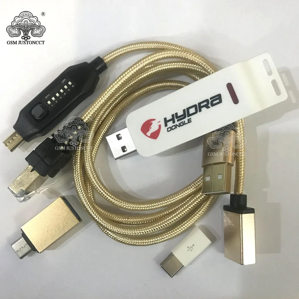 

2024 New HydraDongle is the Key for All HYDRA USB Tool Softwares +UMF ALL Boot Cable set (EASY SWITCHING) & Micro