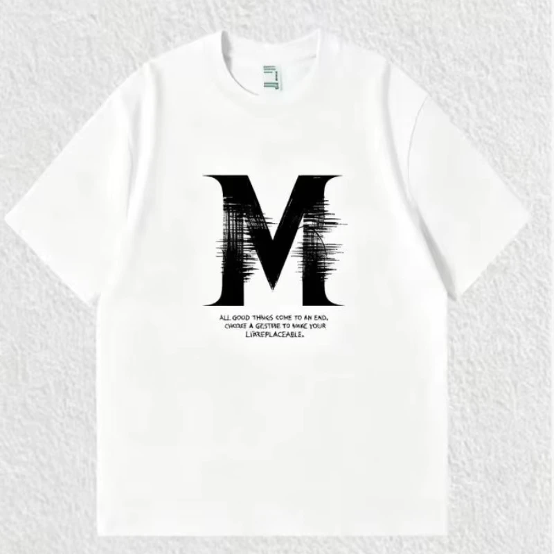 Fashion Color Print 100% Cotton Men's T-shirt Breathable Sports Short Sleeve, UPS/FEDEX Air, 3-5Day Delivery