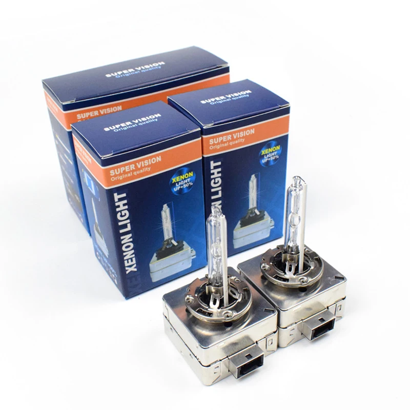 

1 Pair 35W 6000K D1S D3S 4300K HID Xenon Headlight Bulb Replacement Car Bulbs 55W D1S 8000K Xenon Lamp D3S Auto Headlamp 12V