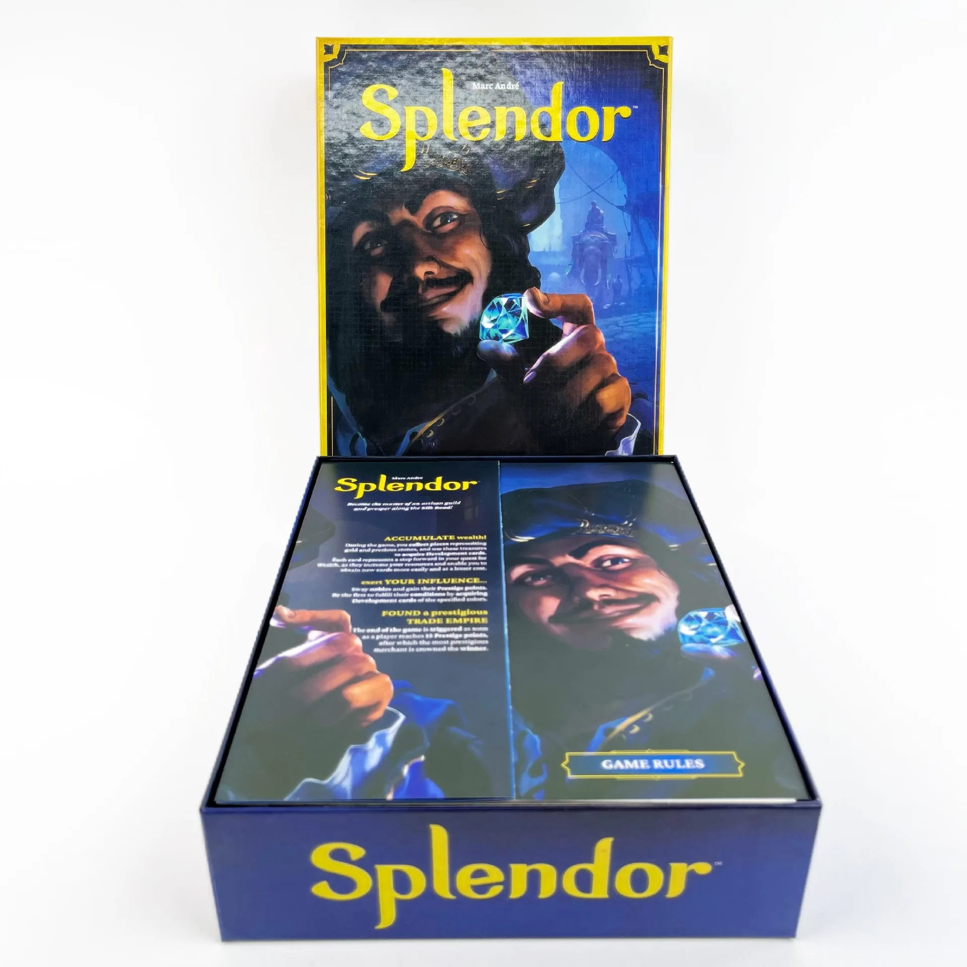 Splendor Gem Merchant Board Game with Silk Road Expansion Card Game for Decision Making And Strategy Shiny Gemstones