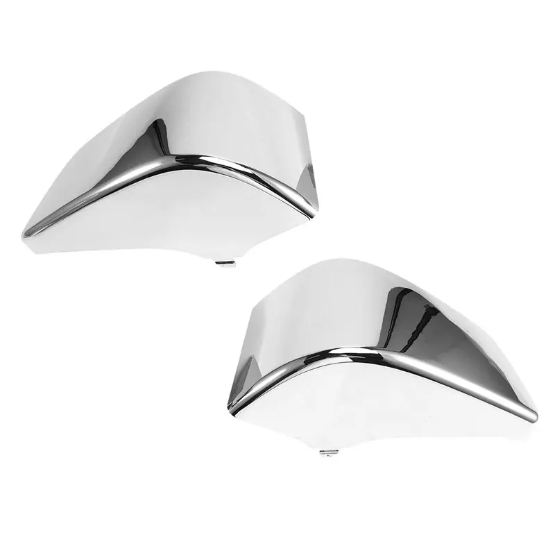 Chrome For Honda Shadow ACE 750 For Motorcycle Modified Battery Side Fairing Guard Cover 1 Pair For VT750 ACE VT400 97-03-T61C
