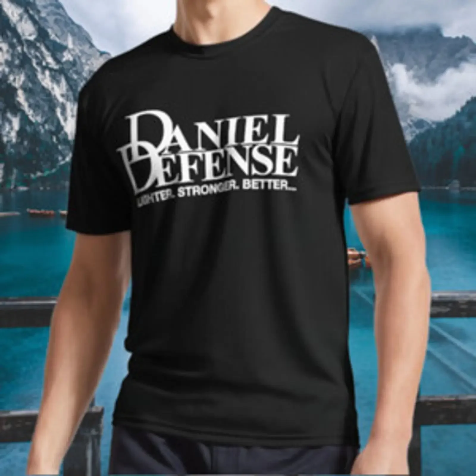 Nueva Camisa Daniel Defense Logo Camiseta Activa Divertida Talla S a 5XL vintage Washed Breathable Slightly Soft