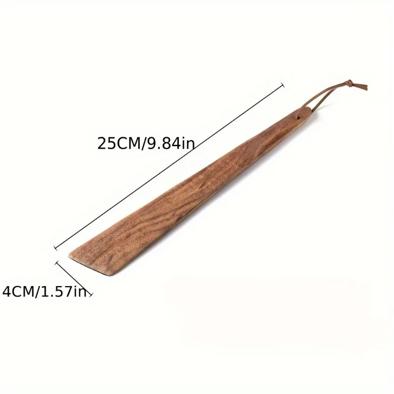 1 Stück tragbarer Outdoor-Spatel, kreativer rutschfester Holzsuppenlöffel für Camping und Reisen, leicht und langlebig, Küchenzubehör – Detail 5
