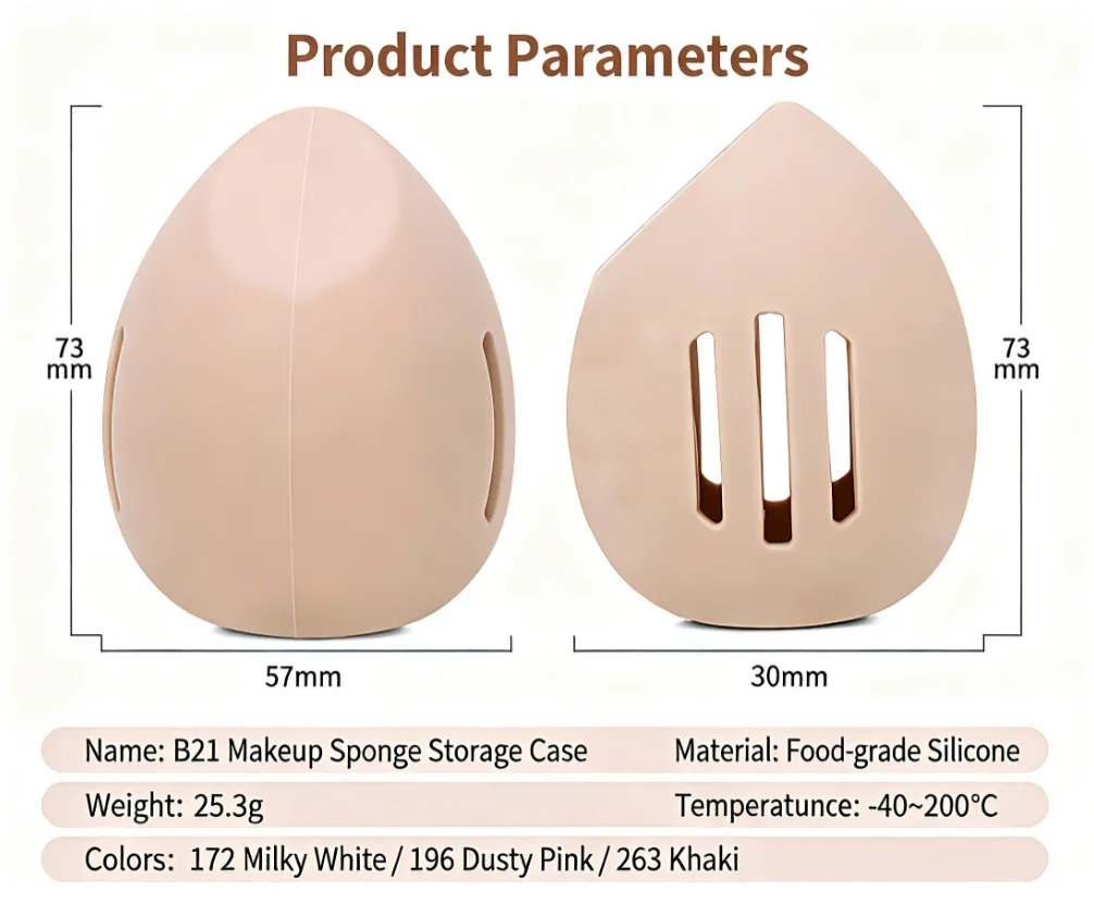 กระเป๋าเก็บบิวตี้เบลนเดอร์ซิลิ - Beauty Blender In Makeup บทวิจารณ์และราคา