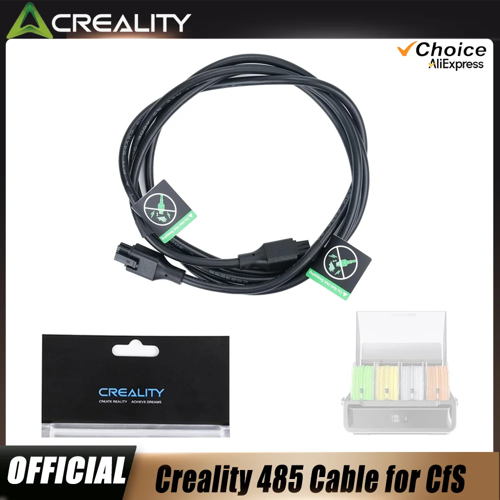 

Creality 485 Cable for CFS-150cm, 3D Printer Accessories CFS and 3D Printer Connecting Cable for K2 Plus, Creality Hi