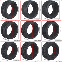 1:10 On-road Car Tires 63-68mm High Grip Rubber Tyre Hot Melt Tire Hsp 94123 Hpi Himoto Fw06 Tt01 Abrasion Resistant Racing Car