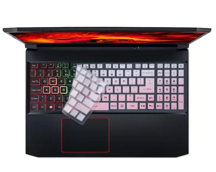 Para Acer Nitro 5 AN517-52 AN517-51 AN517-41 AN517 41 51 52 17,3 pulgadas TPU silicona cubierta protectora para teclado de ordenador portátil