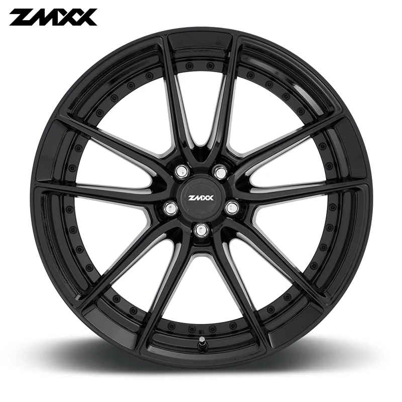 ZMXX  aluminum alloy forged wheel rim covers for sale  customized wheel hub forged wheels moboblock