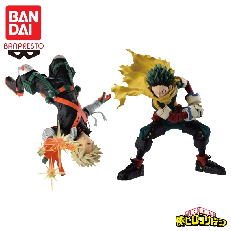 En Stock Original Bandai My Hero Academia Anime Bakugou Katsuki Maximatic figura de Anime Original figuras de acción modelo estatuilla