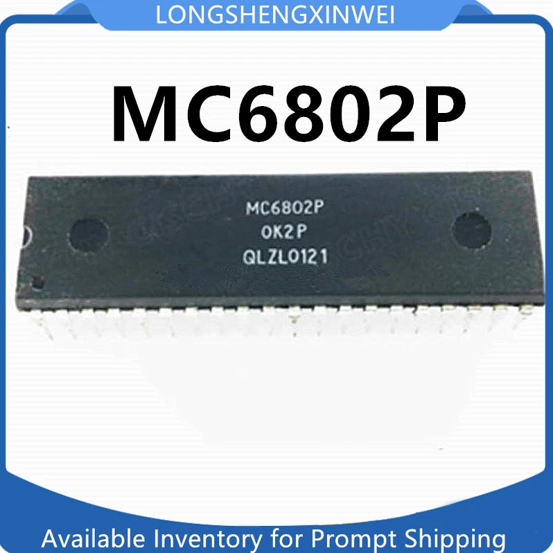 1PCS MC6802P Direct Insertion DIP-40 NEW Microcontroller Chip