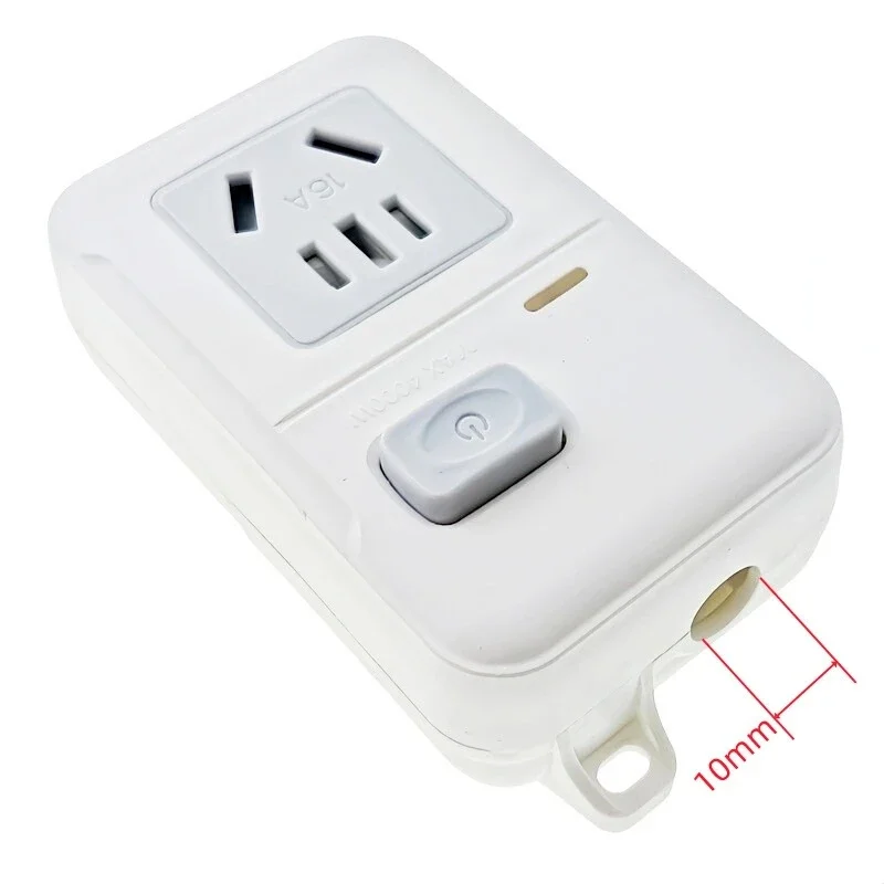China 10A 16A Surface Wall Mount Outlet Socket With Main Power Switch AC250V 4000Watts For Air Con Water Heater