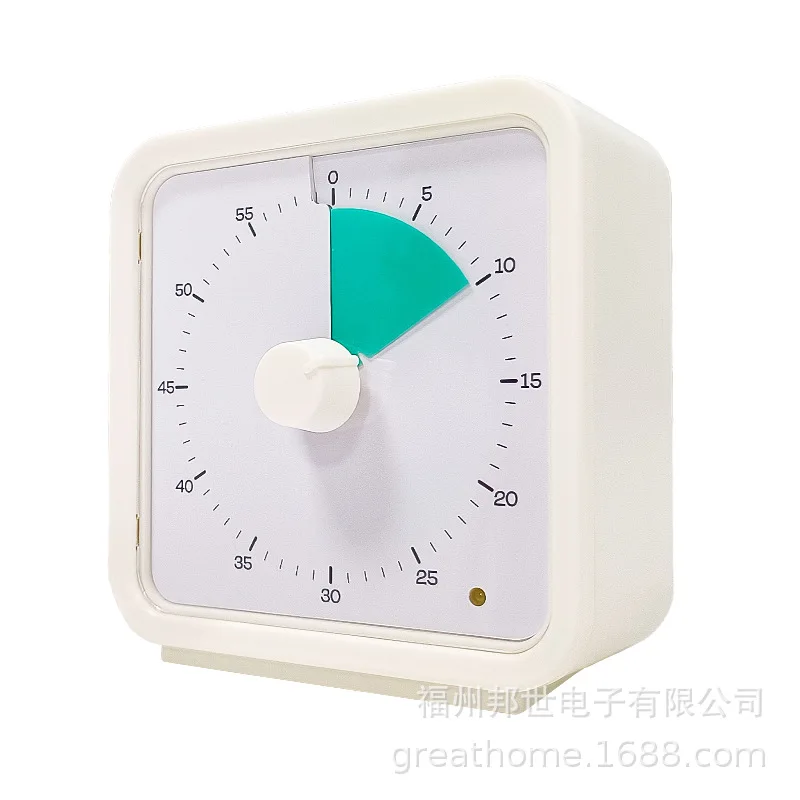 Magnetic visual countdown timer silent alarm clock learning manager visual timer
