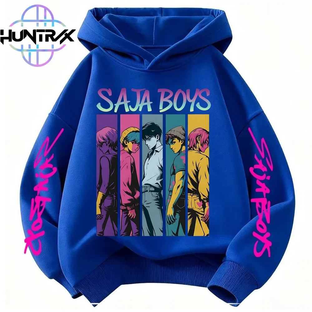 

KPop Demon Hunters Kids' Sweatshirt 3-14Y Girls' Same Style As Hot Sale 3D Warm Sweatshirt Cartoon Soft Fleece​