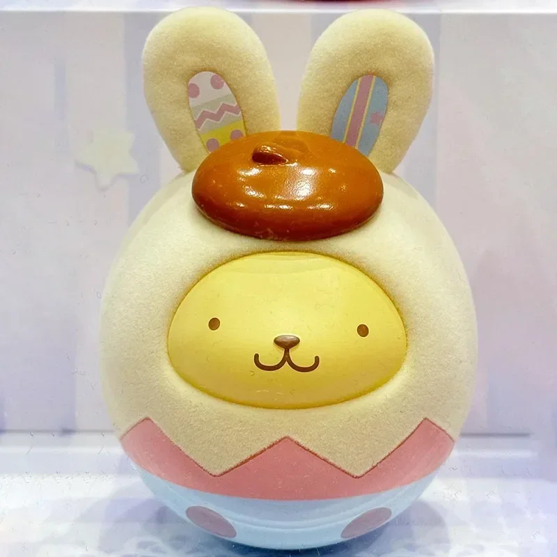 MINISO Sanrio Coniglio Uova Divertenti Scatola Cieca Scatola Misteriosa Caixa Sorpresa Ragazze Anime Figure Modello Carino Regalo Di Compleanno