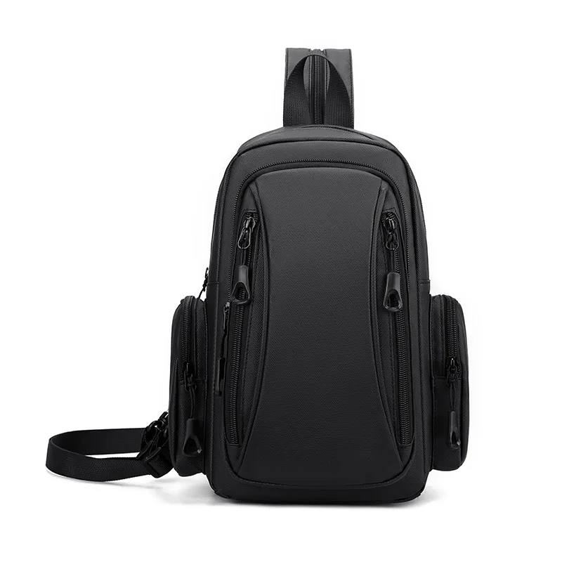 

New Men's Portable Dual-purpose Chest Bag, Single-shoulder Bag, Multi-functional Backpack and Large-capacity Sports Cycling Bag