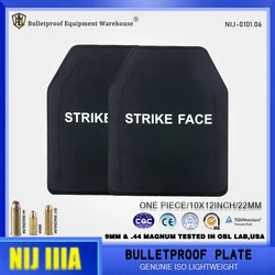 NIJ IIIA Level 3a Pure PE 10*12 Police Ultra-Light Invisible Inner Wear Self-Defense Anti-Violence Anti-Stab Bulletproof Plate