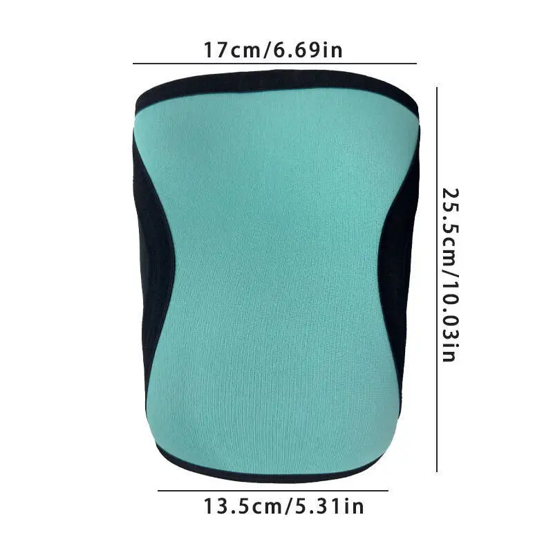 7mm Thick Neoprene Compression Knee Pads for Weightlifting Squat Strength Training Elastic Sports Leggings Support Protective