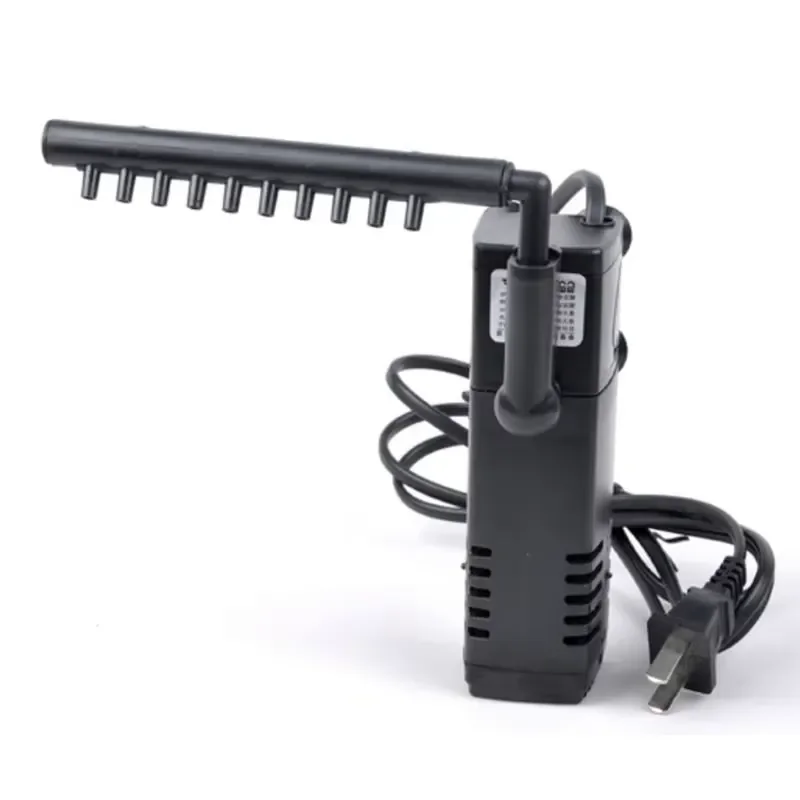 

Luftpumpe Aquarium Filter and Drip Box Wet Filter for Aquarium with Quartz Filter Medium and Tubes