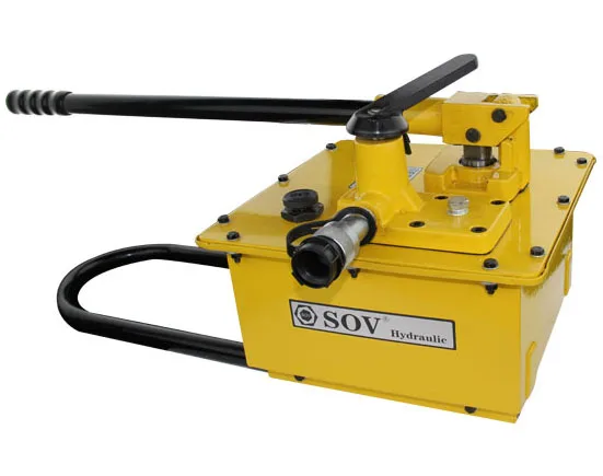 

P462 Model Steel Piston Hydraulic Hand Pump for High Tonnage Cylinders for Machining OEM Customizable