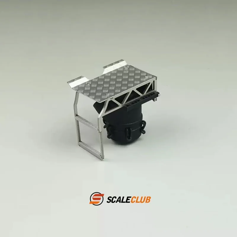 RC 1/14 Luftfilter Metalltreppe für Tamiya Hydraulikbagger Lader Muldenkipper für SCANIA MAN VOLVO Anhänger Kipper DIY-Teile – Detail 4