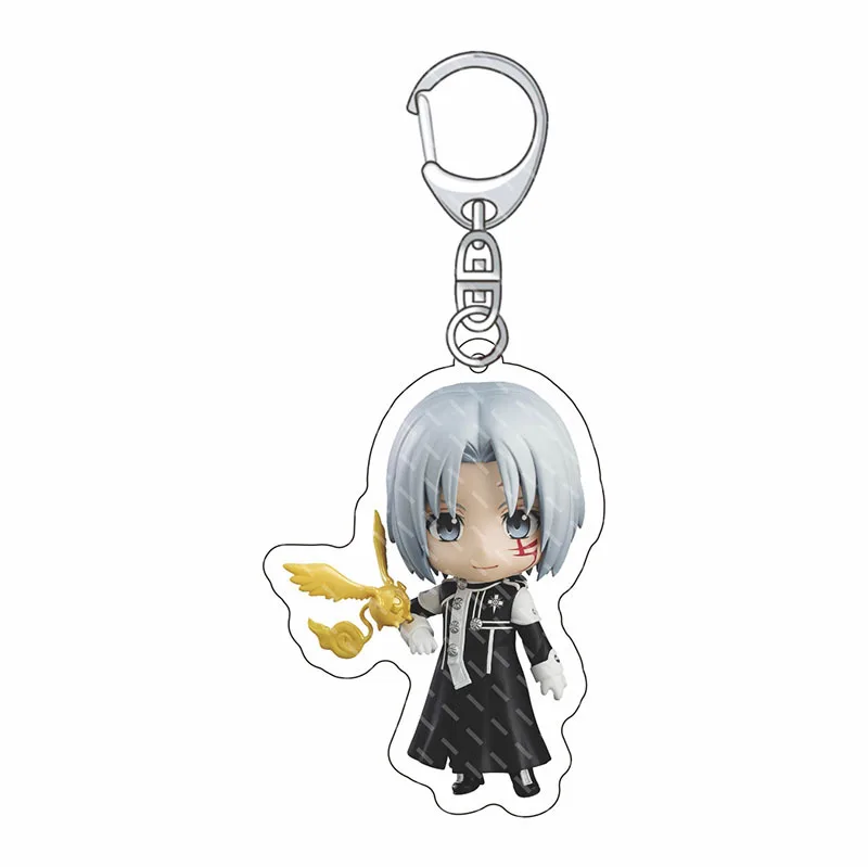 D.Gray-man Allen Walker Yu Kanda cute keychain брелок